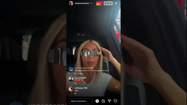KIM KARDASHIAN Instagram Live In NYC June 21, 2022