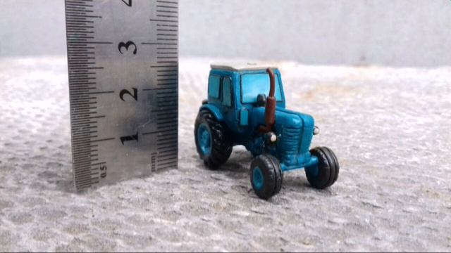 Мтз 50 из пластилина! Миниатюрный трактор смотреть онлайн