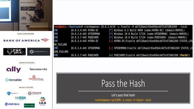 BSidesCLT 2019: Top 5 Ways I Own You Interal Network смотреть онлайн