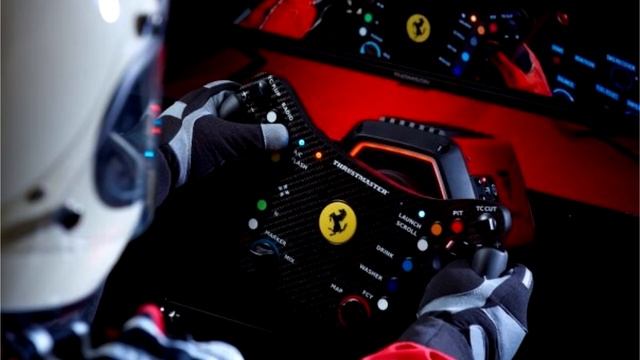 Thrustmaster Unveils Ferrari 488 GT3 Wheel Add On смотреть онлайн