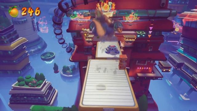 Crash Bandicoot 4: Its About Time Gameplay Walkthrough Part 12 - FOOD RUN! смотреть онлайн