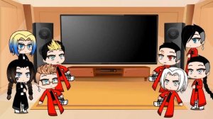 Tokyo revenger's ( TENJIKU GANG REACT TO TAKEMICHI BLACK DRAGON)react to takemichi #react #video