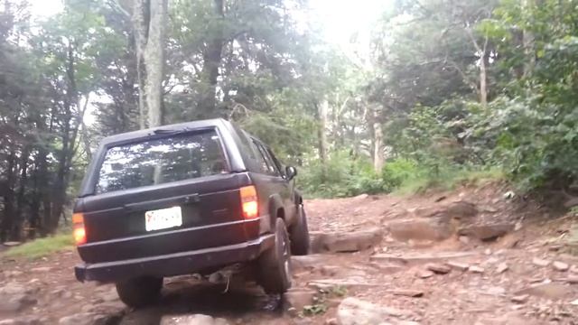 1989 Toyota 4runner doing the steps смотреть онлайн