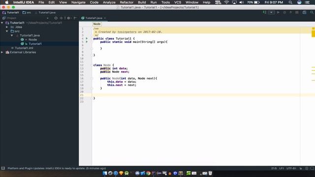 CONCEPT OF A SINGLY-LINKED LIST USING java. Ep.1 смотреть онлайн