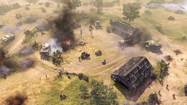 Company of Heroes 2 - Langres map trailer смотреть онлайн
