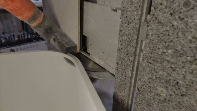 Подрезной станок для моек из акрилового камня. смотреть онлайн