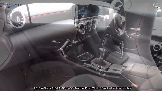 CMG Mercedes-Benz Sligo: 2019 A-Class A160 AMG 1.4CDi Manual Polar White / Black Alcantara Leather смотреть онлайн