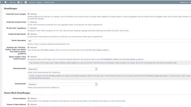 DSGVO-Cookie Optin Lösung für WordPress mit Borlabs смотреть онлайн