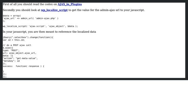 Wordpress: Wordpress ajax function parameter value not being passed (4 Solutions!!) смотреть онлайн