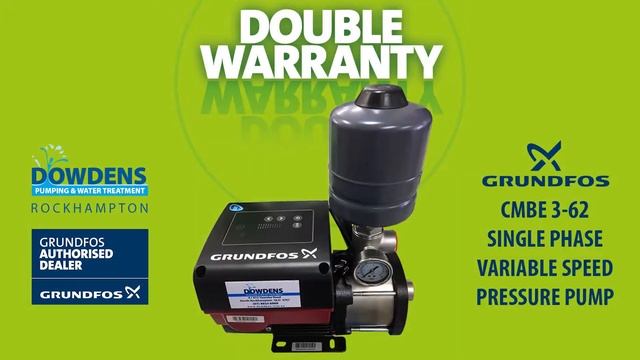 GRUNDFOS Double Warranty - Pump Promotion смотреть онлайн