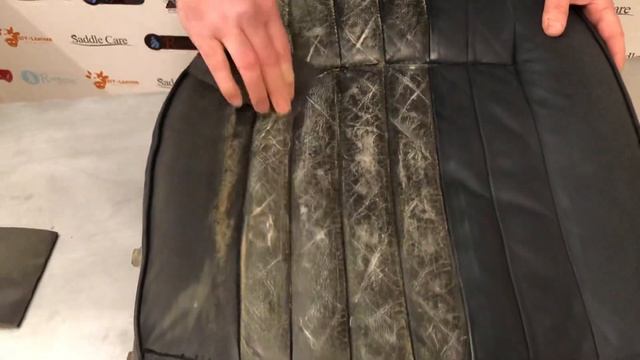 Sanding The Flexi Filler Ready For Colour Restoration