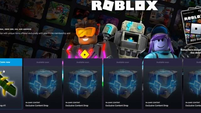 ROBLOX x AMAZON PRIME EVENT! (FREE ROBLOX ITEMS) смотреть онлайн