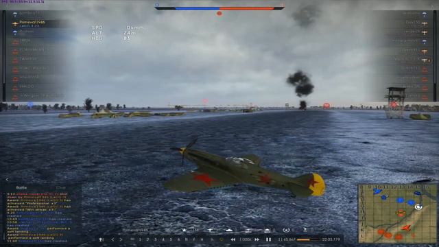LaGG-3 vs Luftwaffe Full Length Replay War Thunder Realistic смотреть онлайн