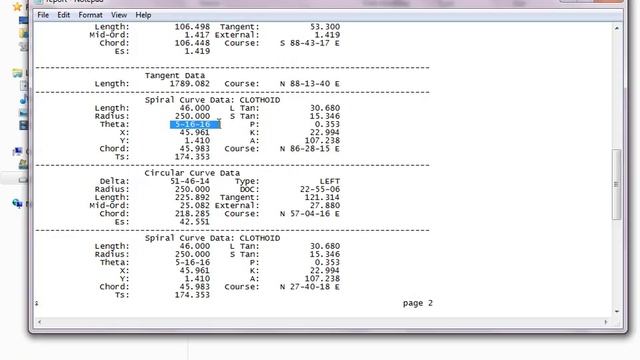 Learning Auto Land Civil 3D  Aligment Report Part 3
