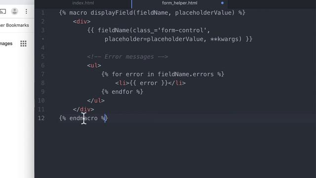 How to Use Macros with Flask Templates for Cleaner Code - Chat App Part4 смотреть онлайн