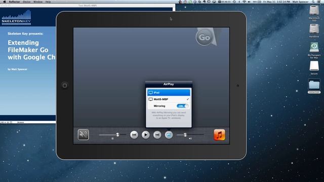 Extending FileMaker Go with Google Chrome смотреть онлайн