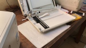 HP Color LaserJet Pro MFP M477 M428 series remove and replaced scanner cables part 02