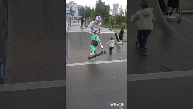 Прогресс с тренером по самокату за 2 недели ?, тренировки по трюковому самокату, занятия с тренером смотреть онлайн