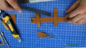 Ремешок для сумки из кожи своими руками - Leathecraft -