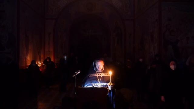 04.04.2022 Утреня с чтением Великого покаянного канона прп. Андрея Критского. Мариино стояние смотреть онлайн