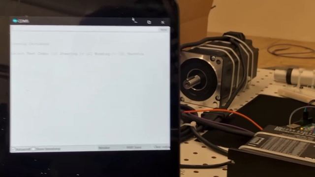 Trident 1: Manual Steering Stepper Test Using AccelStepper.h
