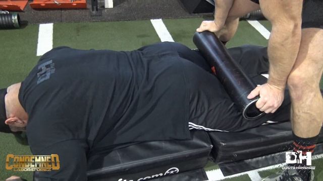 DUSTY HANSHAW | 130LB. ROLLER BODY TEMPERING SESSION смотреть онлайн