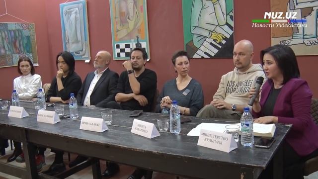 В здании театра «Ильхом» состоялась пресс-конференция смотреть онлайн