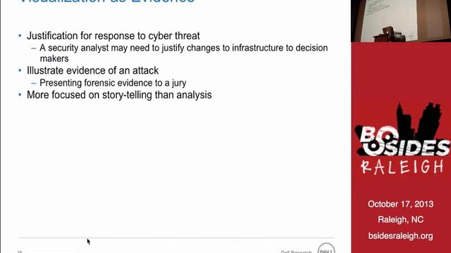 grep visualization /var/logs/unused - Dr Carrie Gates - BSides Raleigh смотреть онлайн
