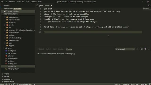 How to connect VSCode Salesforce Project to GitHub ? | Getting Started with Version Control System смотреть онлайн