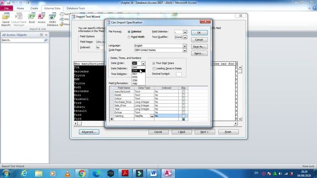 How to import a .csv file in database смотреть онлайн