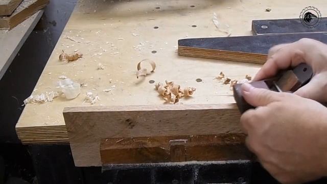 Рубанок ручной - работа рубанком | Самый маленький рубанок в моём арсенале. смотреть онлайн