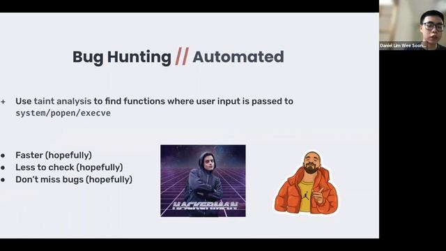[SecWed] 8 Sep 21 | Firmware Bug hunting with Taint analysis смотреть онлайн