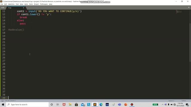 BINARY FILE HANDLING | EXPLANATION OF BINARY AND CSV смотреть онлайн