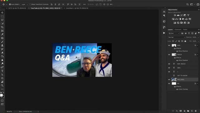 Create a YouTube & IGTV Thumbnail | Photoshop Tutorial смотреть онлайн