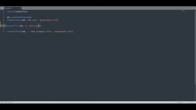 OPENXLSX - Merge cells and release merged cells смотреть онлайн