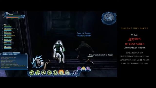 DCUO How to do: T6 Labyrinth of Lost Souls (walkthrough + commentary) смотреть онлайн