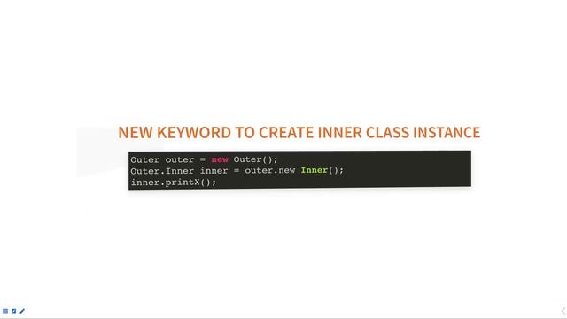 Inner class in java смотреть онлайн