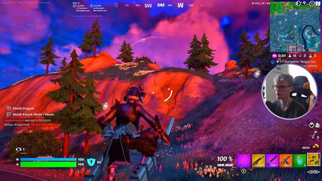 CAN I GET THE WIN WITH THE LIGHT SABER?! - FORNITE BATTLE ROYALE смотреть онлайн