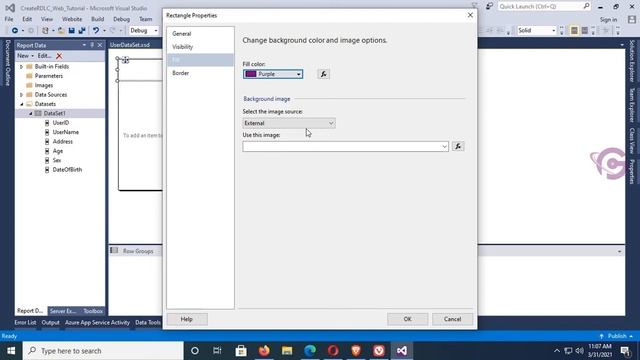How To Create RDLC Report In Asp.Net With SQL Using VB Step By Step | ProgrammingGeek смотреть онлайн