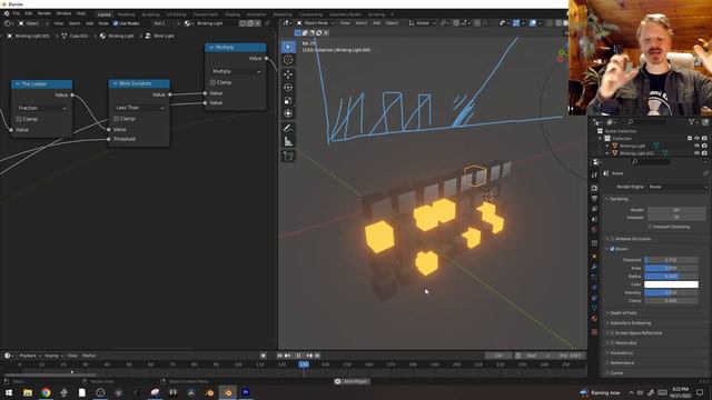 Making a Blinking Light Asset смотреть онлайн