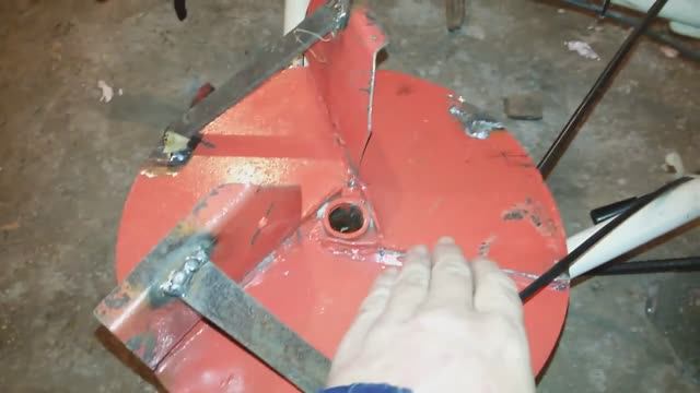 Самодельный снегоуборщик. Переделываю ротор. смотреть онлайн