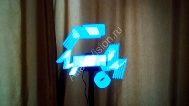 Голографический вентилятор 3D Hologram Fan пример 1 смотреть онлайн