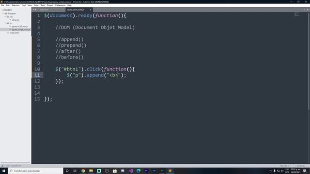 JQuery desde cero | Funcion Append | Parte #49 смотреть онлайн