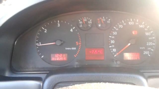 Audi A4 B5 1.9 PD-TDI Cold Start смотреть онлайн
