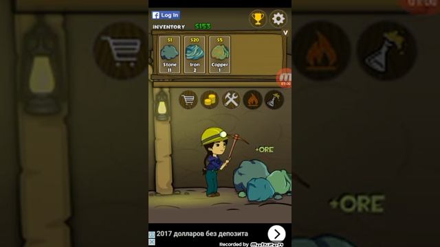 Обзор игры Mine tap смотреть онлайн