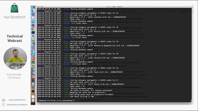 Connecting PWA to Magento - #03 Vue Storefront Technical Webcast смотреть онлайн