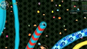 Wormate io Детская Мультяшная игра про ЧЕРВЯКА как Slither io ЧЕРВЯКИ любят СЛАДОСТИ!