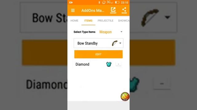 Addons Maker для Майнкрафт ПЕ. Интерфейс. смотреть онлайн