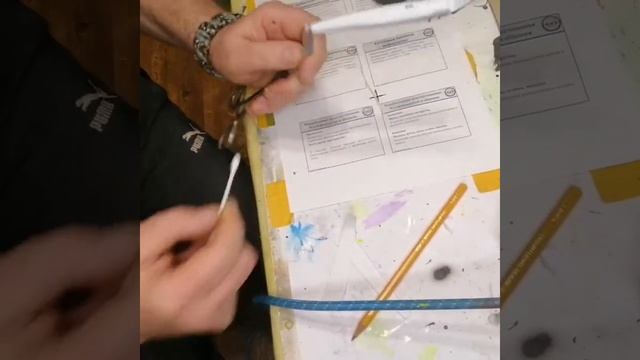 Строим воблер из палочек для нанесения воска (часть 2). смотреть онлайн