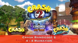 Crash Bandicoot 2 - 4 - 4 Ruination - Сбор всех кристаллов